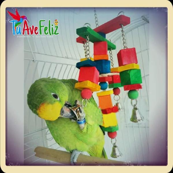 JUGUETES Y ACCESORIOS PARA AVES