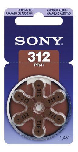 Pila Sony Por6 Audifono Ref Pr41-312 1.4v 100% Original