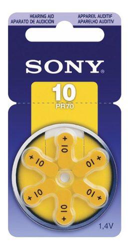 Pila Sony Por6 Audifono Ref Pr70-10 1.4v 100% Original