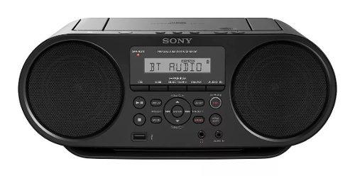 Radio Reproductor Sony Boombox Cd Y Bluetooth -zs-rs60bt