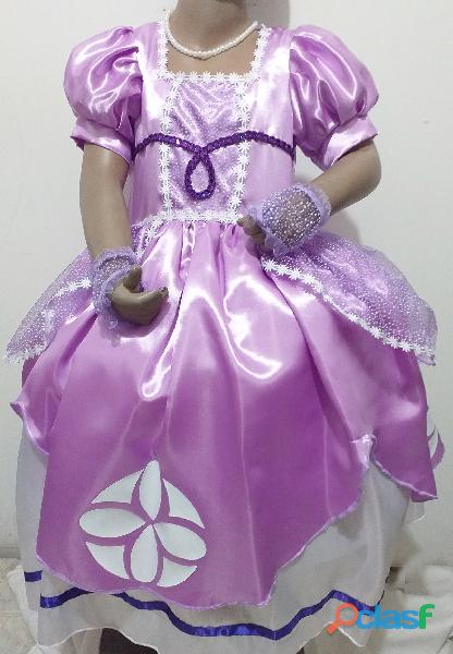 Venta de disfraces de princesita sofia para niñas pequeñas