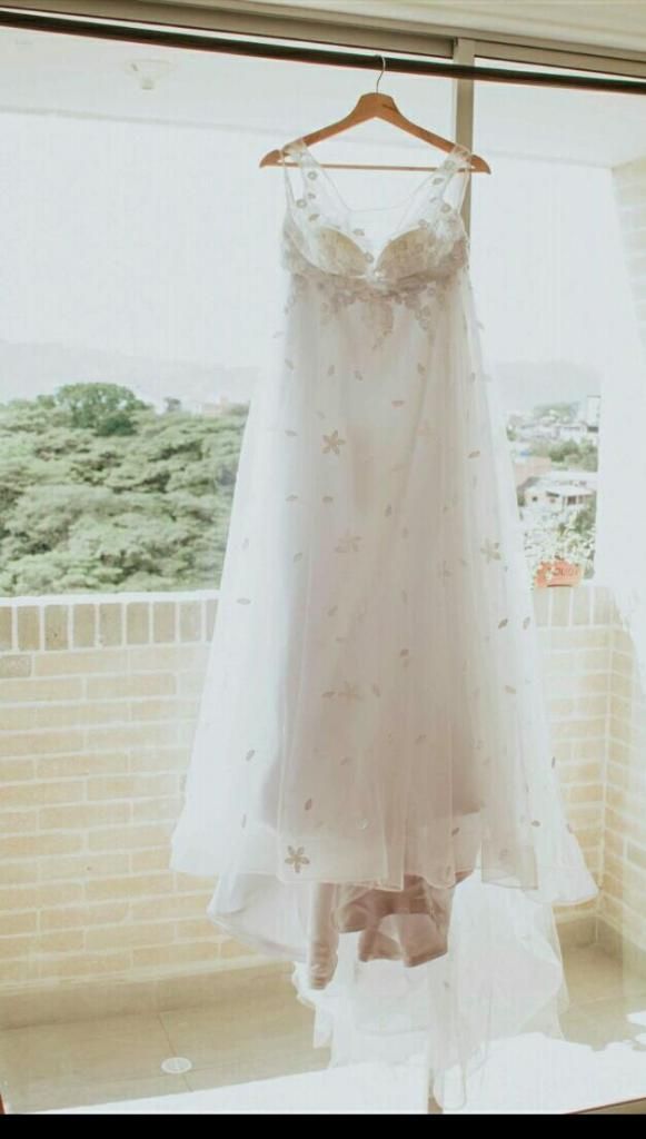 Venta vestido de novia color blanco