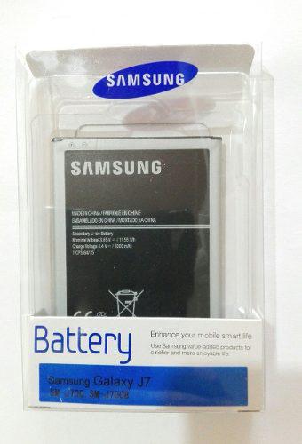 Bateria Samsung Galaxy J7 Original J700 Caja Fabrica Nfc