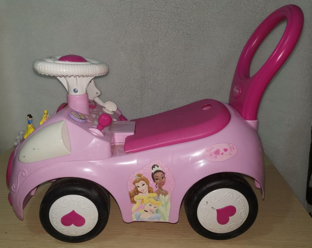 Carro Princesas Y Peluche Minnie Mouse