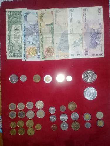 Coleccion De Monedas Y Billetes Del Mundo