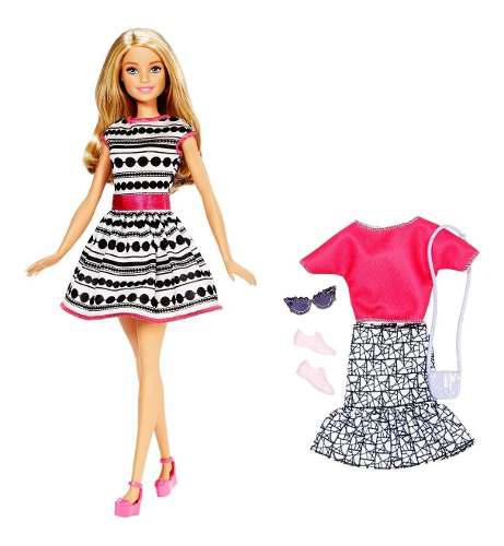 Muñeca Barbie Fashion Muñeca + Vestido + Accesorios