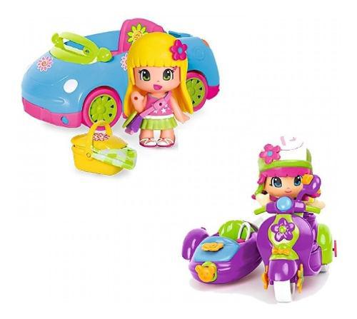 Muñeca Pinypon Con Moto Y Accesorios Original Boing Toys