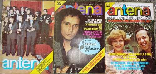 Revista Antena, Antigua, Farándula,