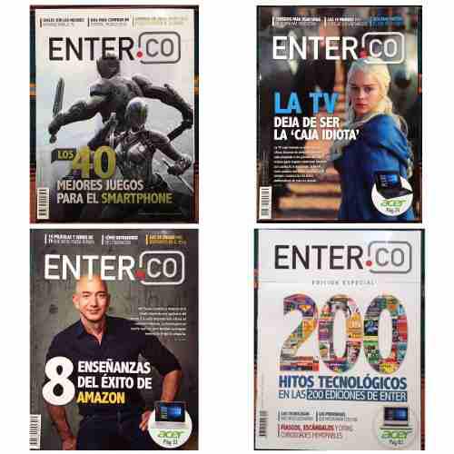 Revista Enter, 159 Ediciones, Hasta Diciembre De 2018