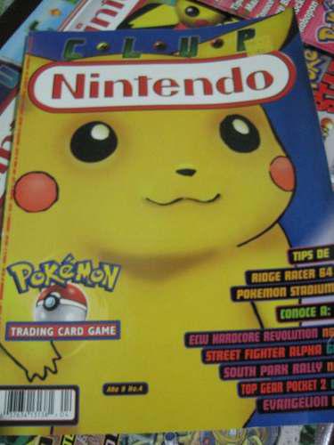 Revistas Club Nintendo De Pokémon - 5 Números