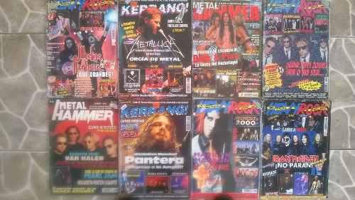 Revistas Metal Hammer,kerrang,heavy Rock Libros Varios