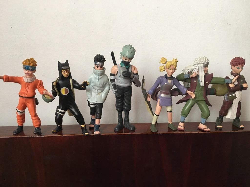 Set 7 Figuras de Naruto