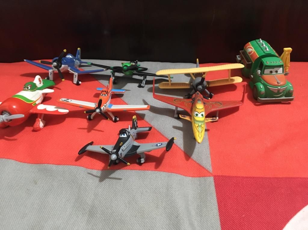 Set de Figuras de La Pelicula Aviones