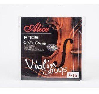 Cuerdas Violin Alice A705 4 Cuerdas Calidad Superior