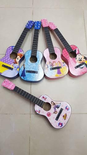 Guitarra Acústica Para Niños De Madera