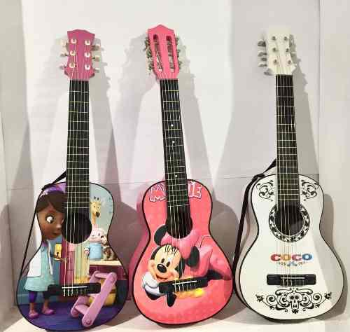 Guitarras Acústicas Para Niños +forro+metodo+promoción