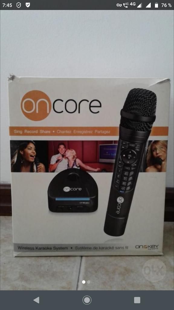 Karaoke Oncore Sistema