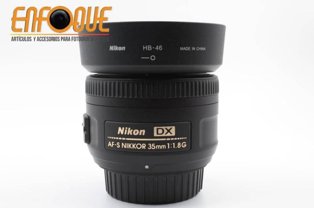 Lenten35mm Nikon 1.8g Usado