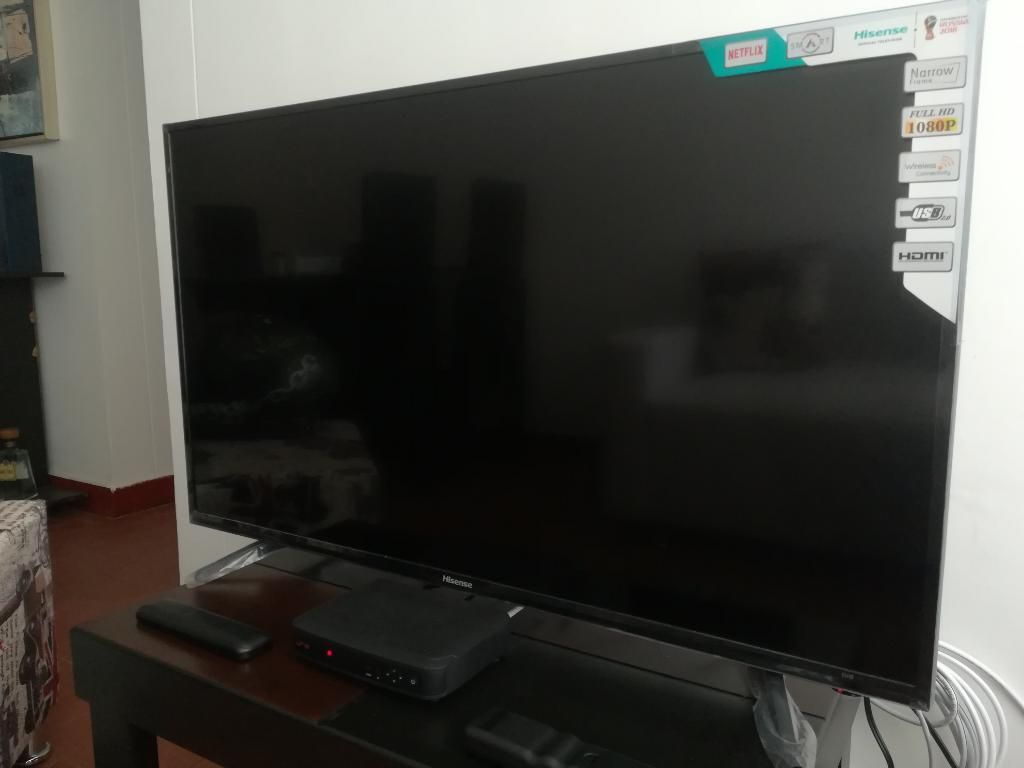 Televisor Hisense de 43 Pulgadas Smartv