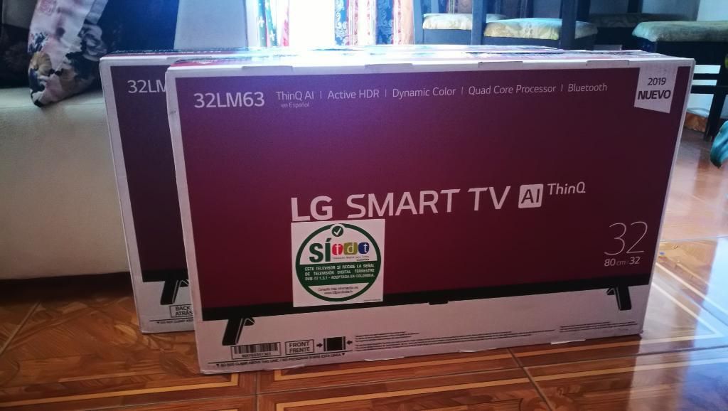 Vendo Tvs de 32 Smart Tv Pulgadas Lg