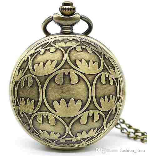 Reloj Coleccionable De Bolsillo Batman.