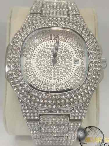 Reloj Hip Hop Para Hombre Con Microzircones