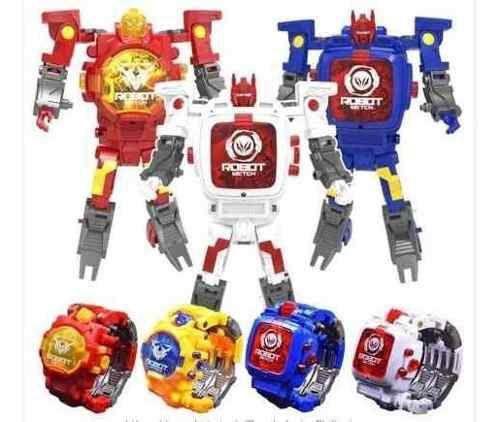Reloj Transformers Electronic Watch Kids Digital Robot 12658