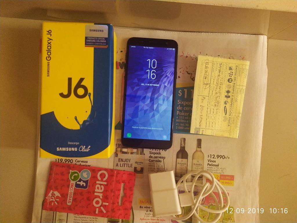 Samsung Galaxy J6 Prime de 32gb