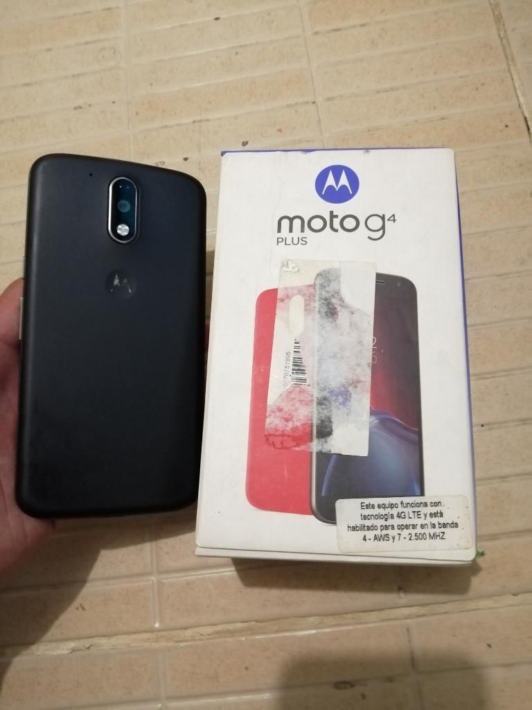 Vendo Cambio Lindo Motorola Moto G4 Plus