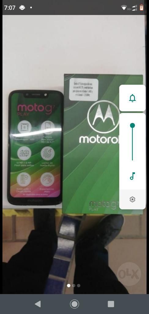 Vendo Hermoso Motorola Moto G 7 Play