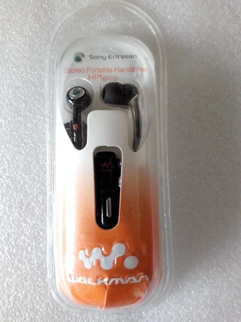 Walkman. Audífonos Sony Ericsson. Hpm70