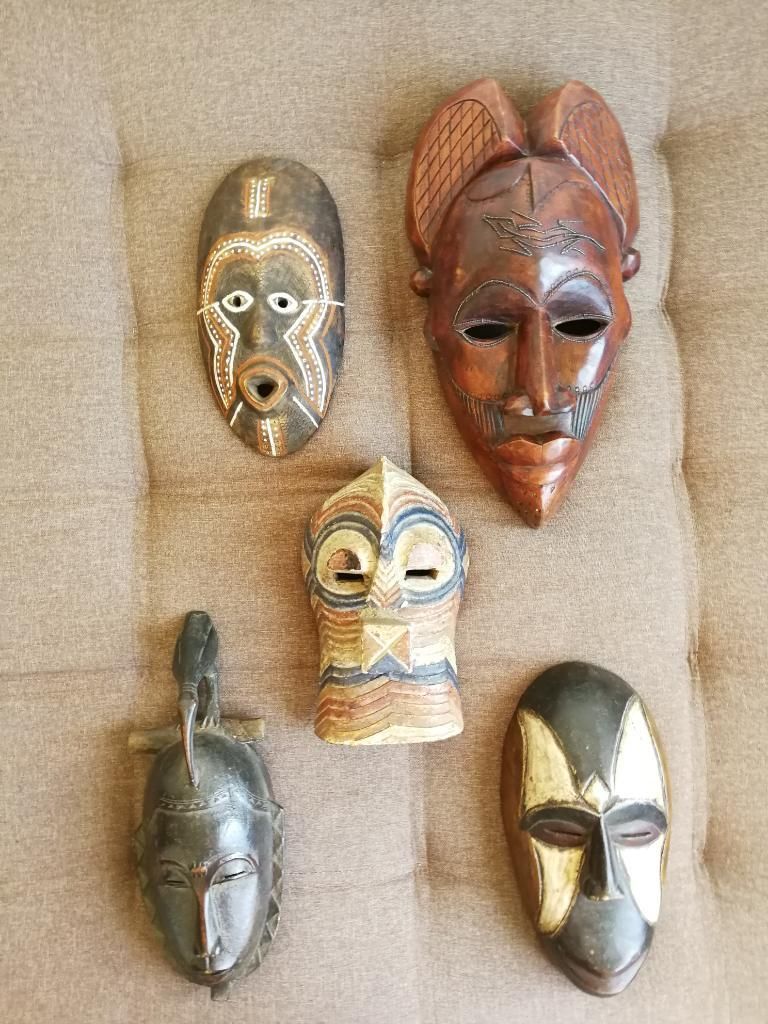 5 Mascaras Africanas