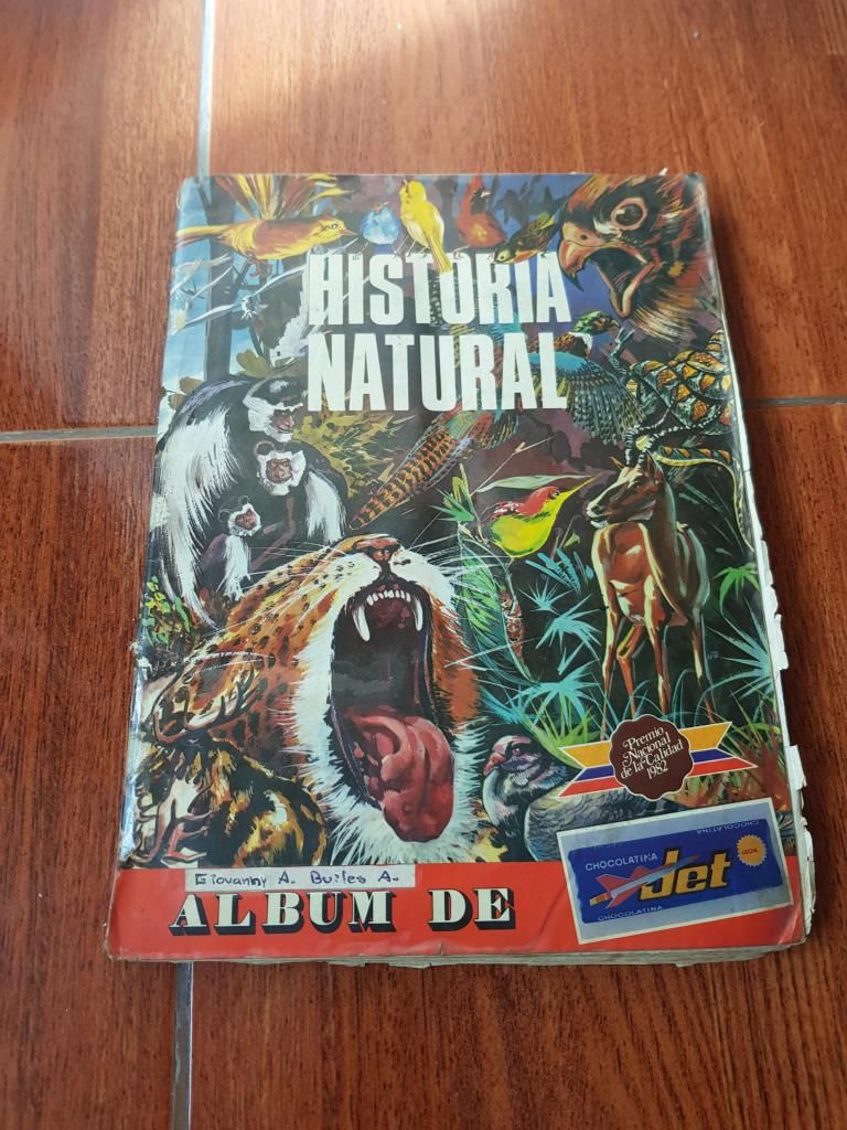 ALBUM HISTORIA NATURAL JET