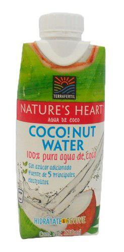 Agua Nature Heart Coco Sin Azucar X 330ml