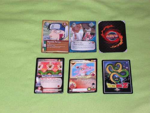 Cartas Originales Juego De Rol Dragon Ball Gt Y Naruto Tcg