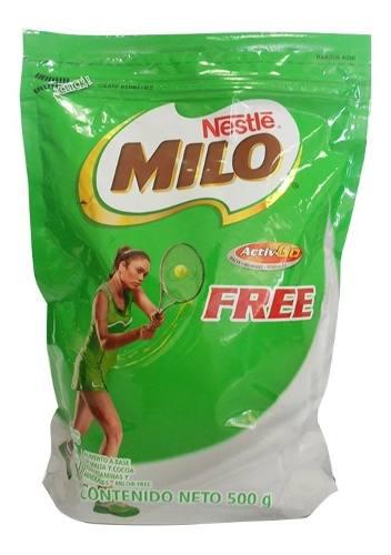 Choco Milo Free Activgo X 500gr