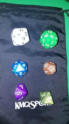 Dados Para Juegos De Rol+ Obsequio