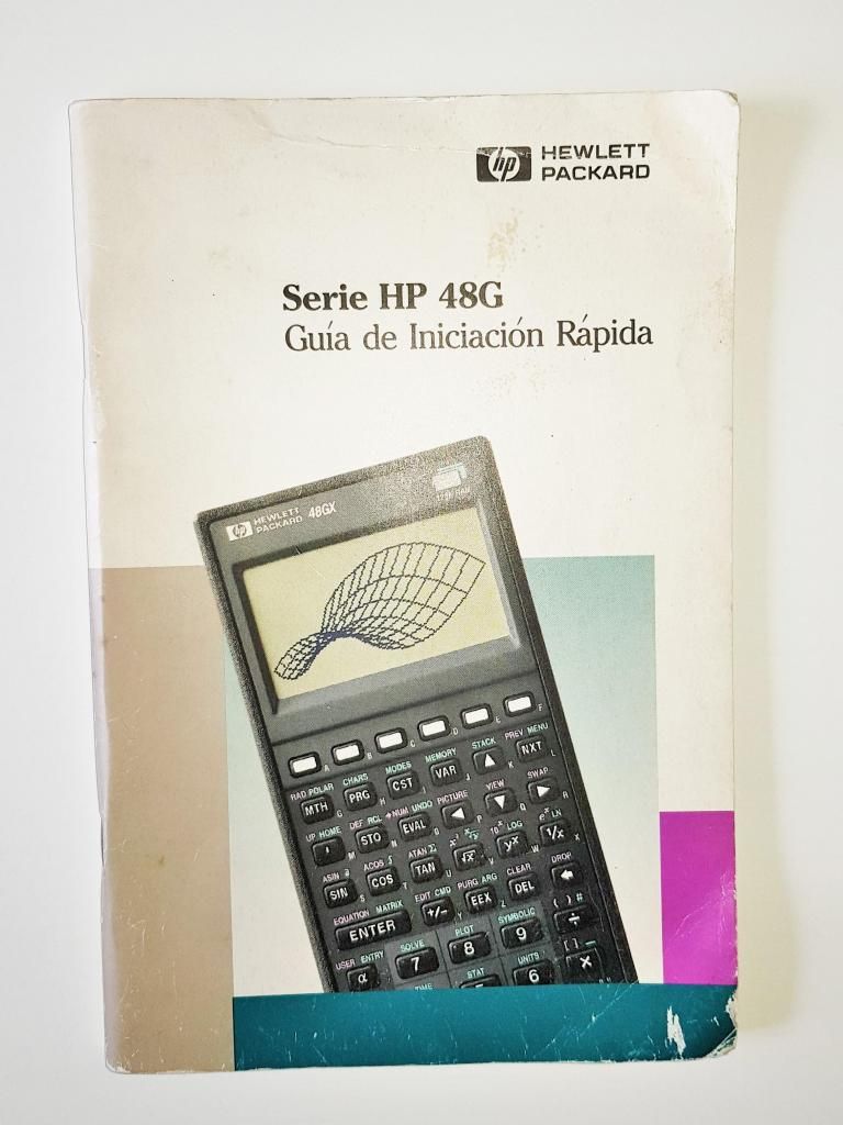 Guía de iniciación rápida para calculadora HP 48G