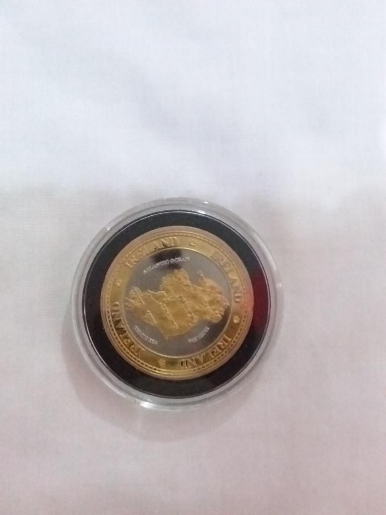 Moneda Coleccion Suerte Ireland