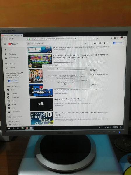 Monitor Samsung Syncmaster 740n, 17 Pulg