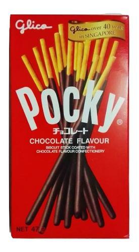 Pocky Dulce Japones Chocolate Sabor Clasico Fresa Pockys
