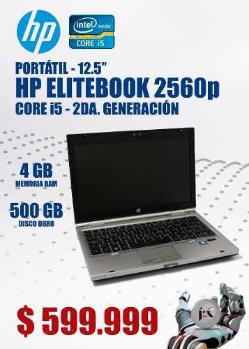Portatil Hp Elitebook 2560p. Core I5 Segunda Generacion