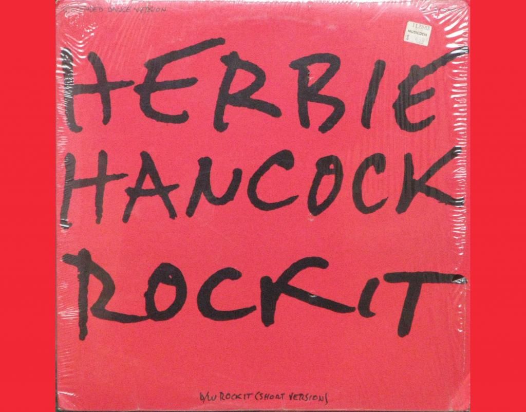* ROCKIT Herbie Hancock acetato vinilo Lps singles musica