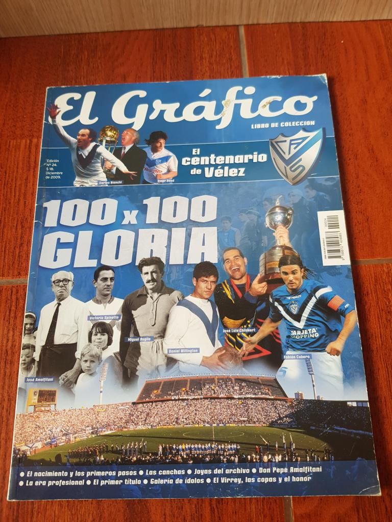Revista el Gráfico de Argentina - Velez Sarfield 100
