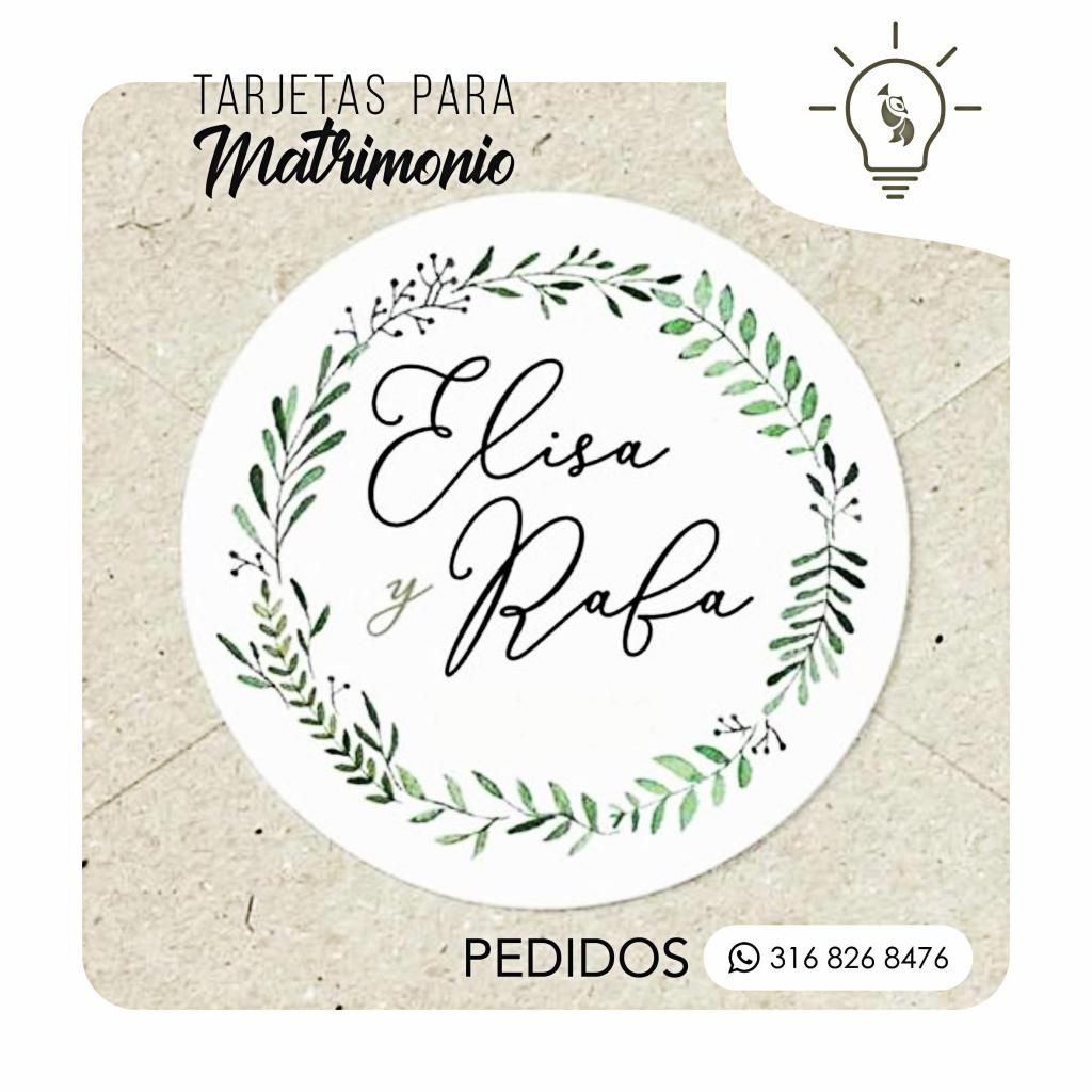 Tarjetas de Matrimonio