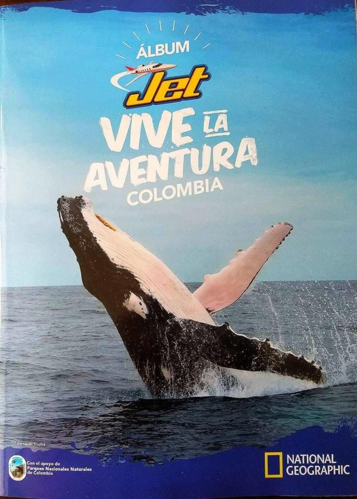 Vendo/Cambio Láminas Album JET "Vive la aventura Colombia"