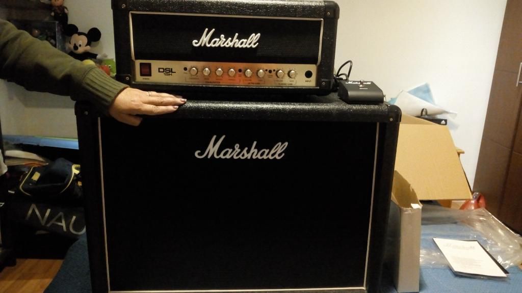 Amplificador Cabezote Marshall Dsl 15h Para Guitarra Dsl15h