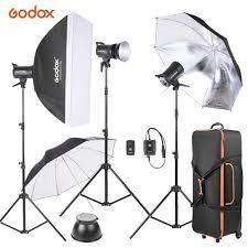 Kit De Luces Godox Sk300 Studio De Fotografía