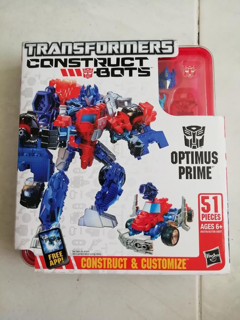 Transformers Construct Bots Optimus