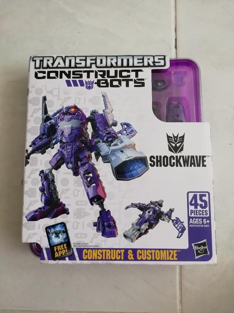 Transformers Construct Bots Shockwave